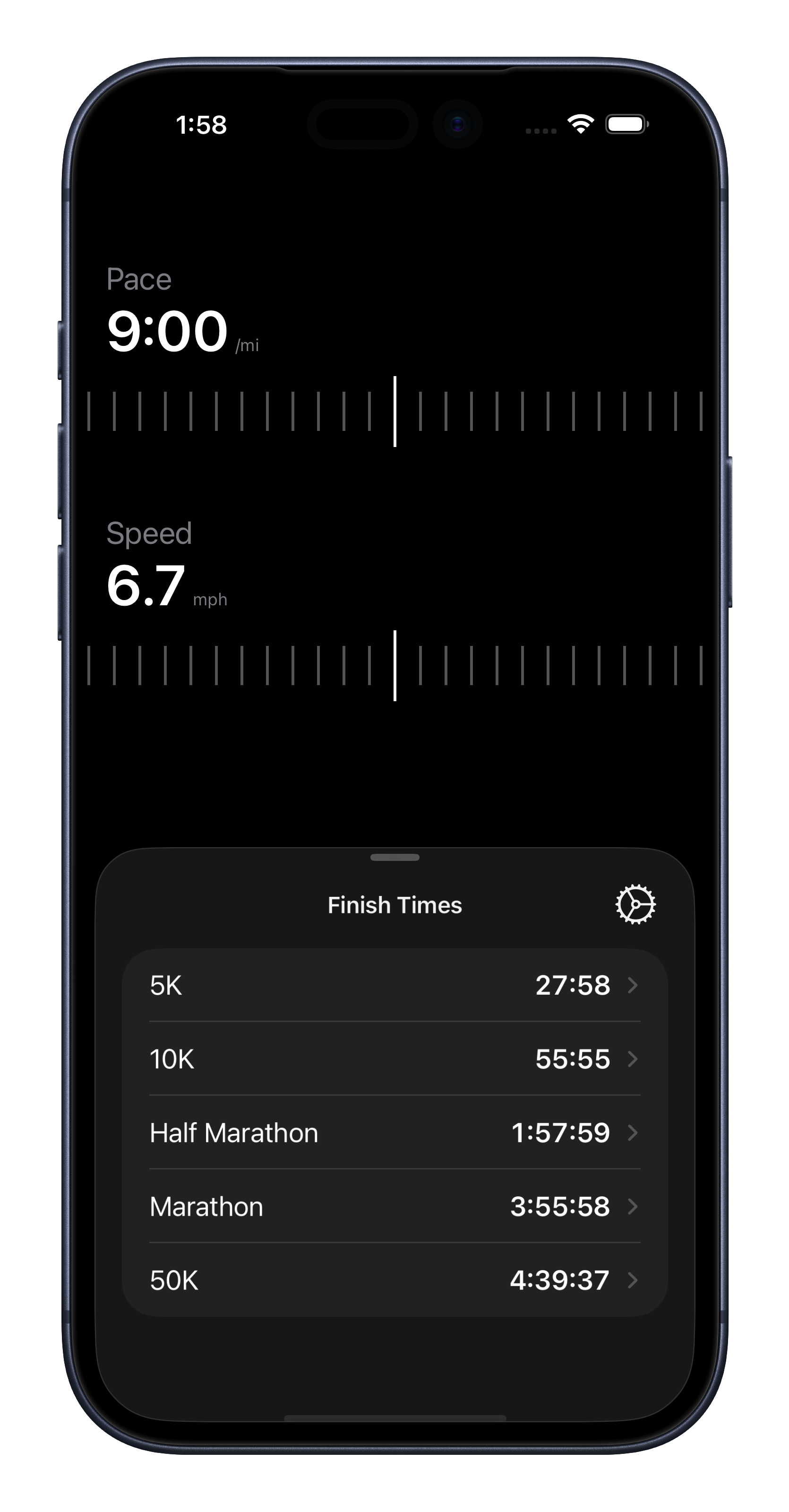 Dial In Pace Instantly